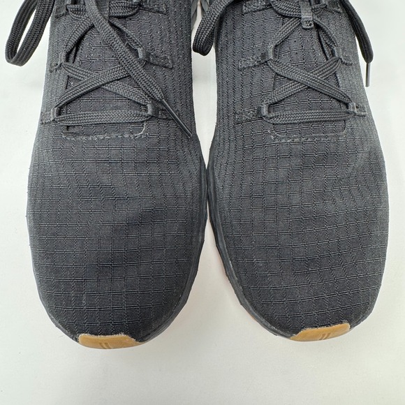 NOBULL Allday Ripstop Black Gum Shoes Comfortable Gym Sneakers Training Men's 13 - Picture 3 of 11